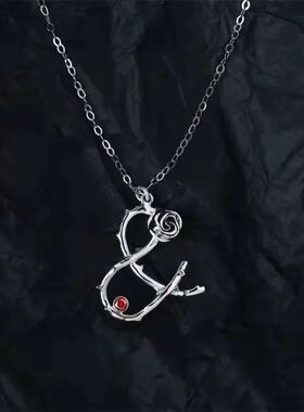 夜莺玫瑰犯罪心理同款宋声声项链女时尚轻奢cos项链锁骨链礼物送