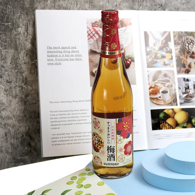 日本原装进口梅酒梅子酒suntory三得利梅酒果酒青梅酒7ml配制酒 虎窝淘