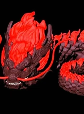 3d打印哪吒闹海手办成品龙族敖闰东海龙王敖光敖丙全身可动摆件玩