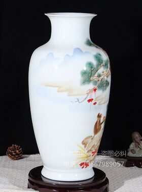 景德镇名家风手绘现代时尚陶瓷器