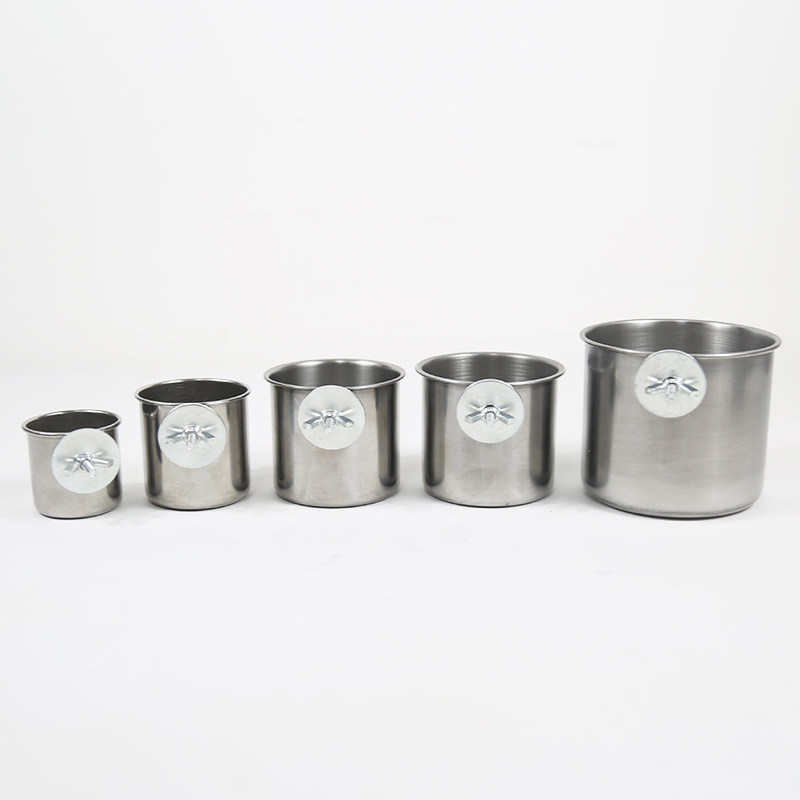 鹦鹉鸟用不锈钢食杯夹杯食盒食碗鸟笼带杯托带夹子喂食器画眉八哥,淘宝优惠券,粉丝福利购,淘宝优惠卷