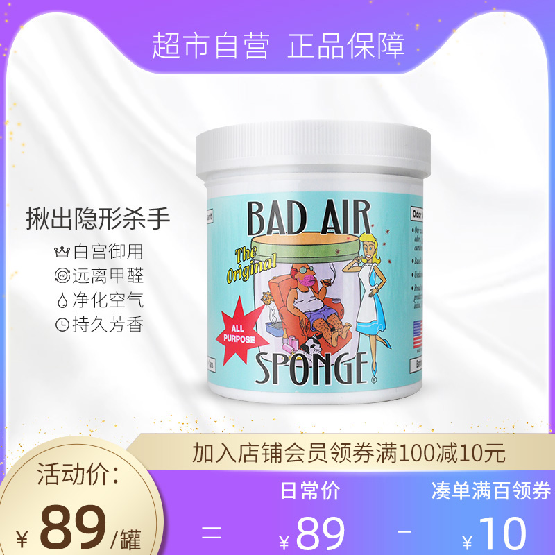 美國進口bad air sponge空氣清新劑淨化劑新房汽車除甲醛祛異味