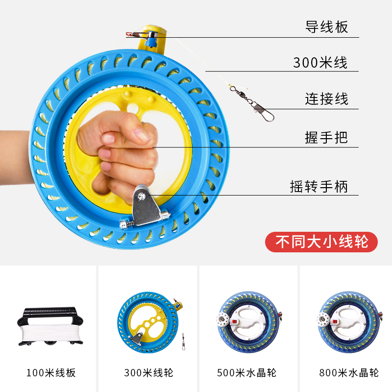 WITESS潍坊风筝儿童专用卡通狮子微风易飞2023年新款大型高档 - 图2