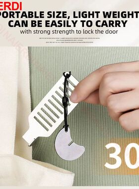 Stainless Steel Portable Door Lock Anti-theft Lock Heavy Dut