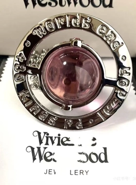 西家土星高版本大中号orb土星全系列项链女10MM珠子logo扣锁骨链