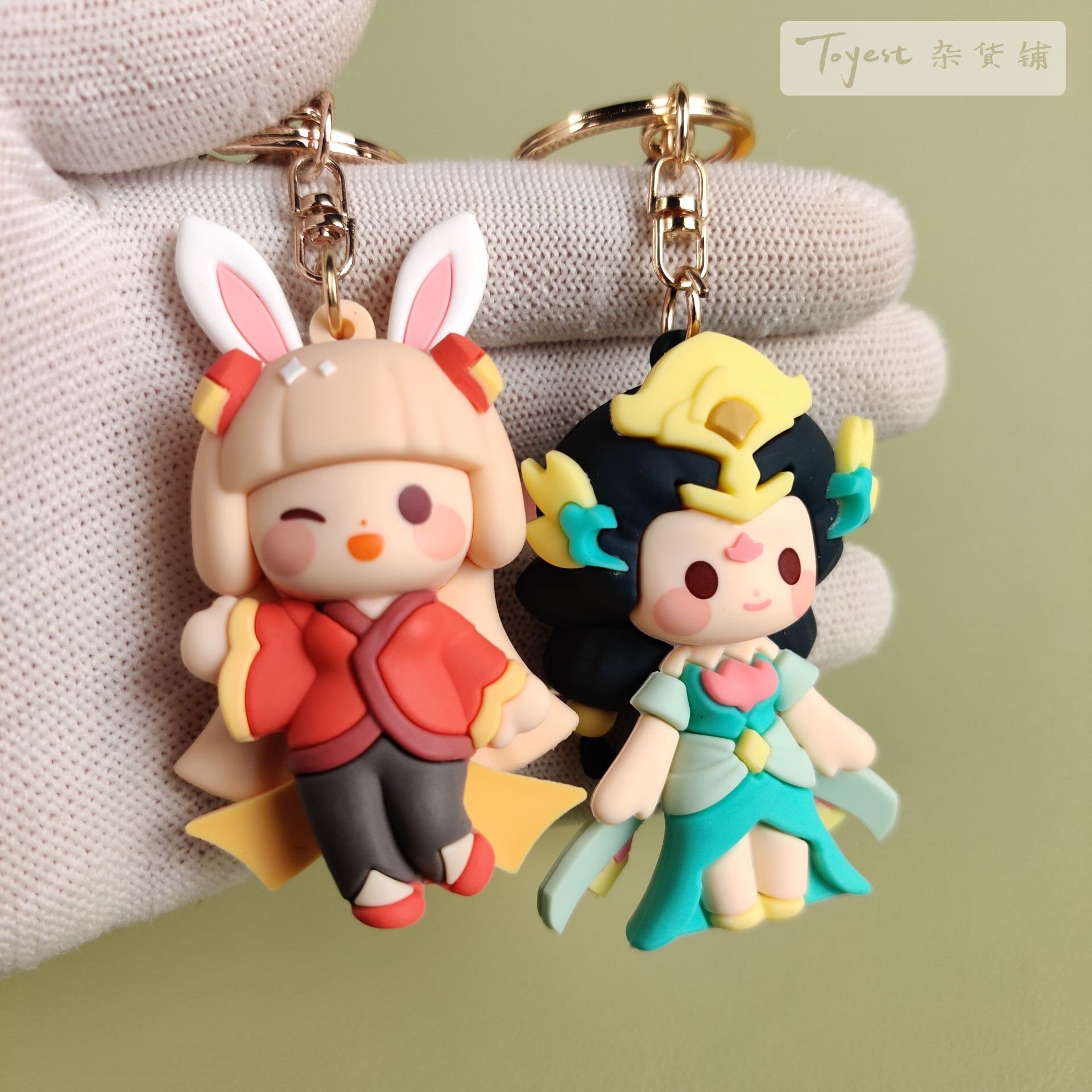 王者荣耀官网王者荣耀小英雄系列软胶挂件第二弹 正版授权 玩偶公仔模型钥匙扣
