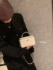 2025 New Diamond Box Bag Korean Style Personalized Trendy Chain Portable Fashion Internet Celebrity Messenger Bag Small Square Bag