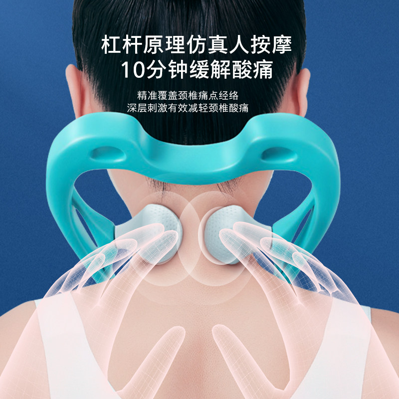 手动颈椎夹脖子劲夹器多功能按摩器 梦创其它按摩器材