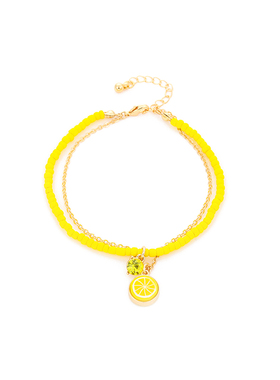 水果派对双层彩色串珠手链