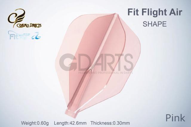 人气!小方/标准SHAPE日本原装进口Cosmo/Fit镖翼「Air薄款」3个装 - 图3