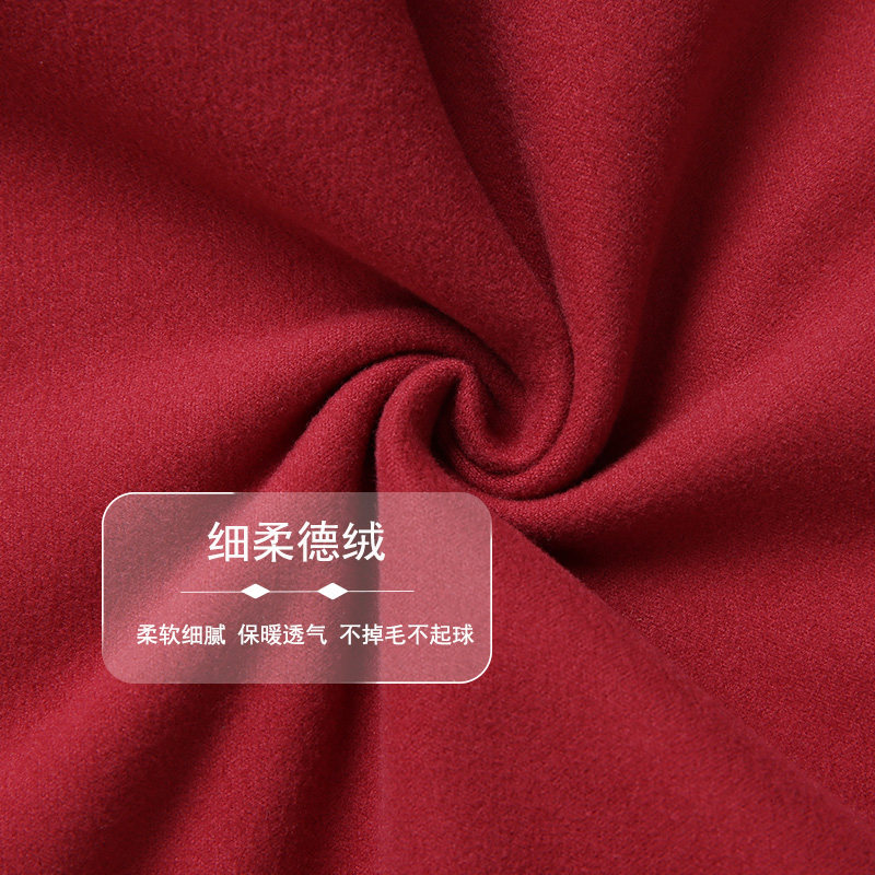 新款冬季德简约可外穿加绒冬绒睡衣 花样娇兰睡衣/家居服套装