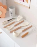 Корейская покупка Silicone Shovel Spoon Spoon Spoon Spoon Spoin