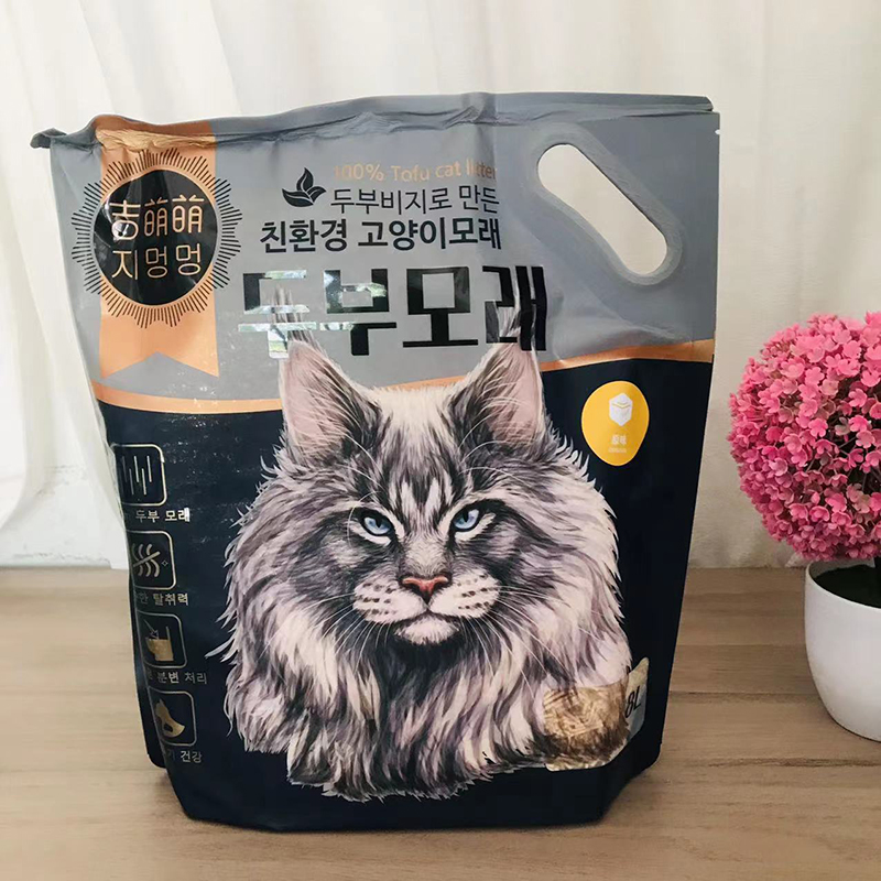 吉萌萌猫砂8L/18L豆腐韩国1.5mm特细原味绿茶活性炭猫沙 - 图1