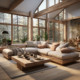 Recommended living room sofa size can be customized