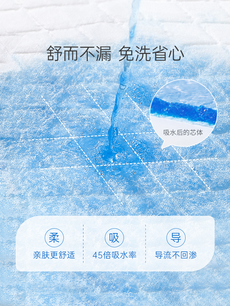 子初婴儿隔尿垫一次性床垫不可洗透气防水护理姨妈垫宝宝纸尿片