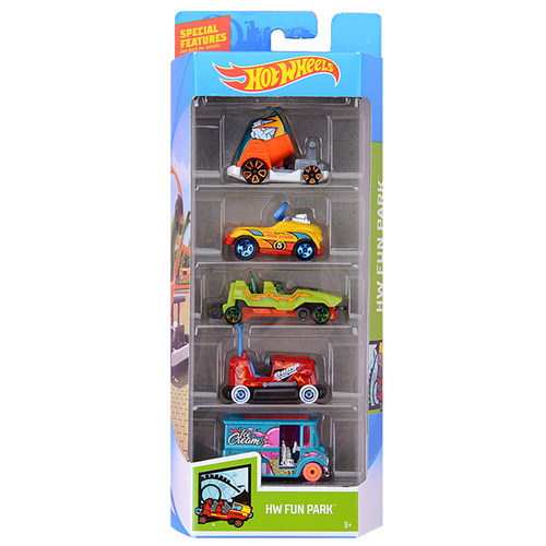 风火轮火辣小跑车交通组合5辆套装合金汽车模型玩具兰博基尼蝙蝠 - 图3