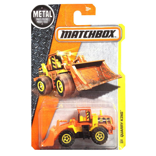 MATCHBOX火柴盒城市英雄小跑车模型玩具合金工程车仿真汽车推土机 - 图3