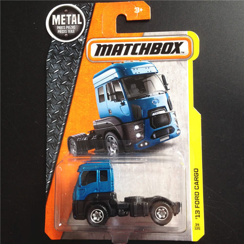 MATCHBOX火柴盒城市英雄小跑车模型玩具合金工程车仿真汽车推土机 - 图2