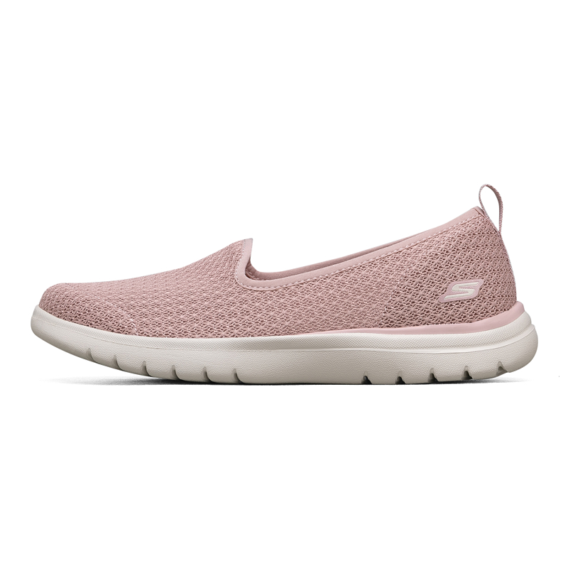 Skechers 斯凯奇正品奥莱 春季女子一脚蹬轻薄时尚轻便平底健步鞋_skechers品牌工厂店_运动鞋new-第3张图片-提都小院