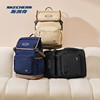 Skechers new sports bag for men and women, simple backpack, flip-top adjustable outdoor bag