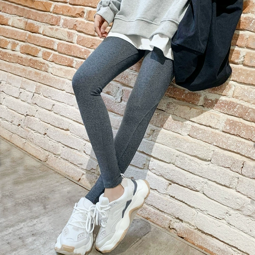 Осенние хлопковые леггинсы, тонкие штаны, термобелье, 2020