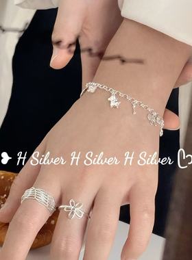 S925纯银手链时尚女ins轻奢气质