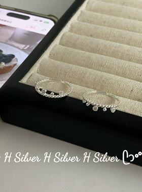 轻奢皇冠925银气质锆石戒指