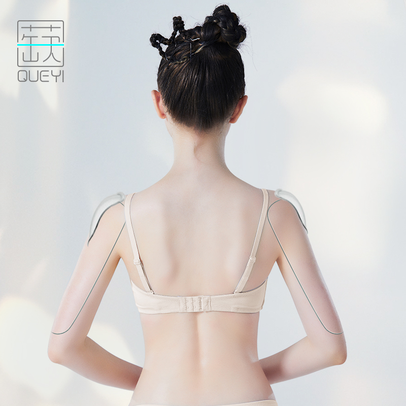 蒛一旗舰店蒛一抹胸内衣裹胸女显胸小防走光胸罩夏季薄款小胸文胸无肩带防滑2