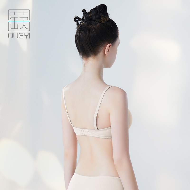 蒛一旗舰店蒛一抹胸内衣裹胸女显胸小防走光胸罩夏季薄款小胸文胸无肩带防滑1