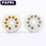 Маленькая 9 -писковая электронная трубка сиденья высокой качественной керамики чистого медного золота с небольшим девятью девятью желчными проток