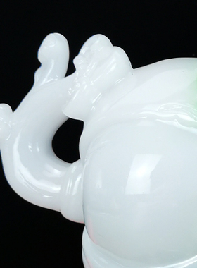 玉白菜招财摆件财兴业旺家居客厅玄关电视柜工艺品开业礼品办公室