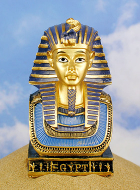 树脂法老人物头像旅游纪念品道具