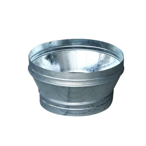 变径大小头白铁皮异径转接头烟道大转小接头油烟机变径300变160 - 图2