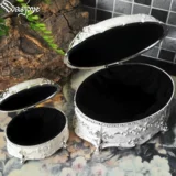 Wasjoye Ретро вместительная и большая коробочка для хранения для принцессы, аксессуар, коробка для хранения, кольцо, европейский стиль