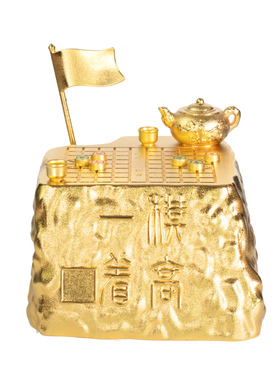 李居明2024龙年吉祥物旗鼓印箱