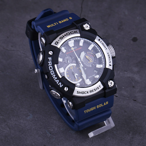 卡西欧40周年限定 GSHOCK七代蛙人毒蛙电波光能蓝牙手表GWF-A1000 - 图3