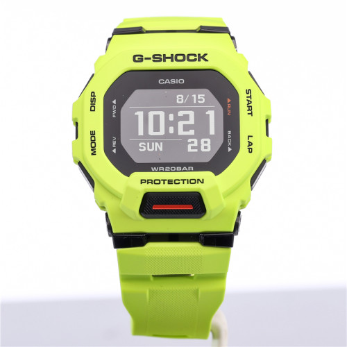 卡西欧GBD200 G-SHOCK透明方块大屏夜跑步测速蓝牙手表 GBD-200SM - 图3
