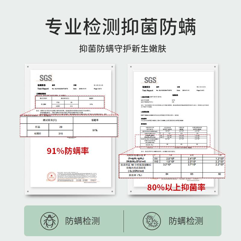 a类儿童纯棉被套抗菌夹棉宝宝幼儿园被罩单件春秋婴儿被子三件套 - 图2