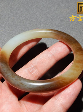 方言和田玉且末料油润手镯