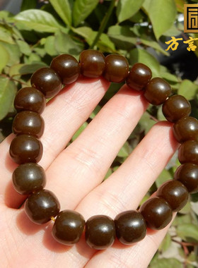 新疆且末料红糖玉10mm老型珠手串