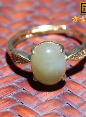 带糖镶嵌内径卡17mm精美戒指