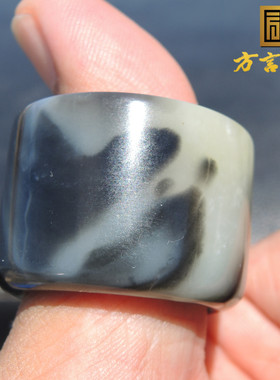 墨玉好意境翠玉豪华特色大扳指
