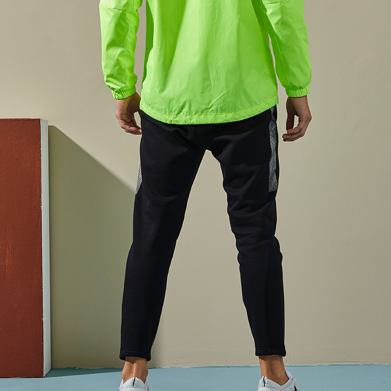 KELME卡尔美跑步宽松直筒加绒保暖运动长裤足球训练休闲收腿裤男,淘宝优惠券,粉丝福利购,淘宝优惠卷