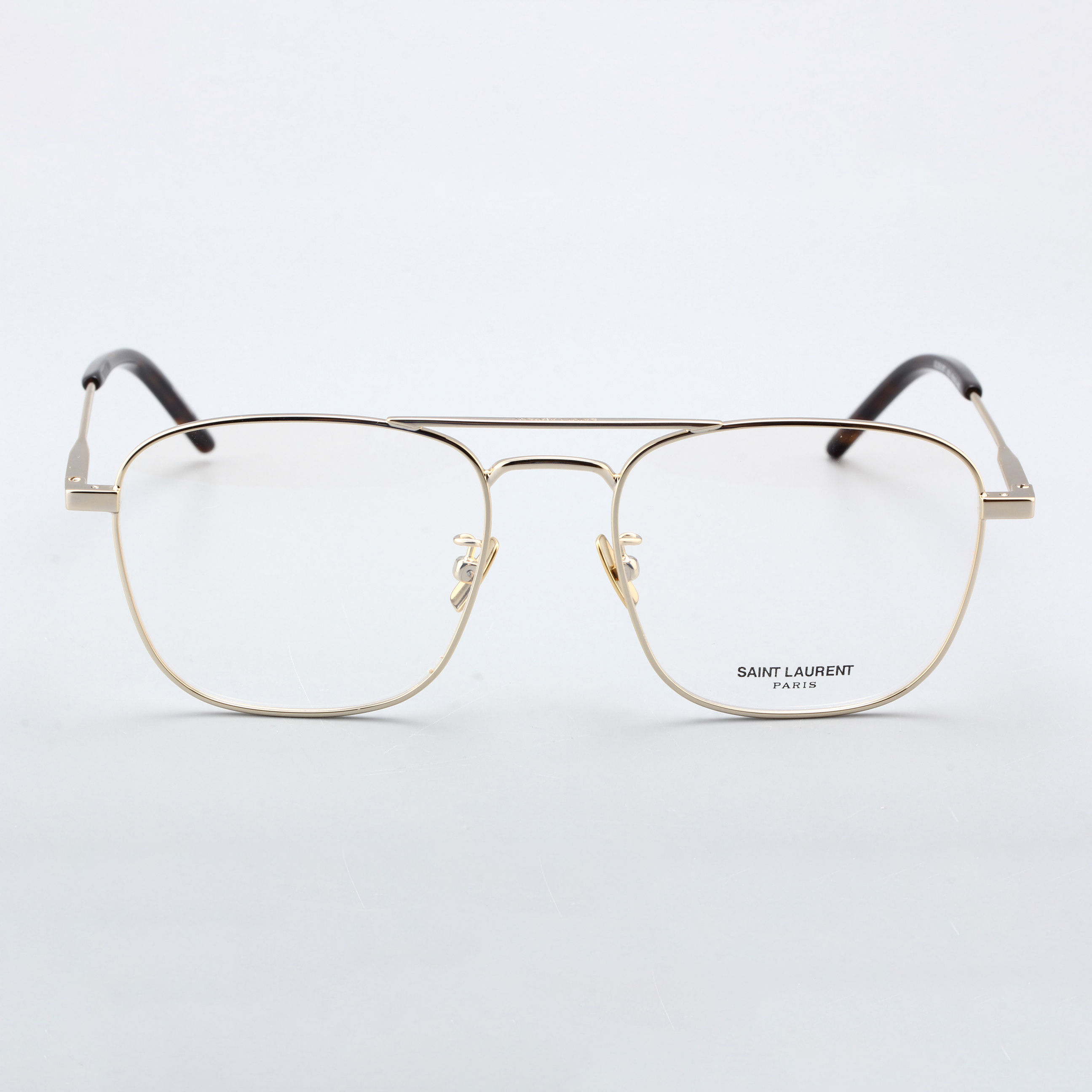 YSL圣罗兰眼镜框双梁飞行员男女近视镜架光学镜素颜百搭SL309OPT - 图2