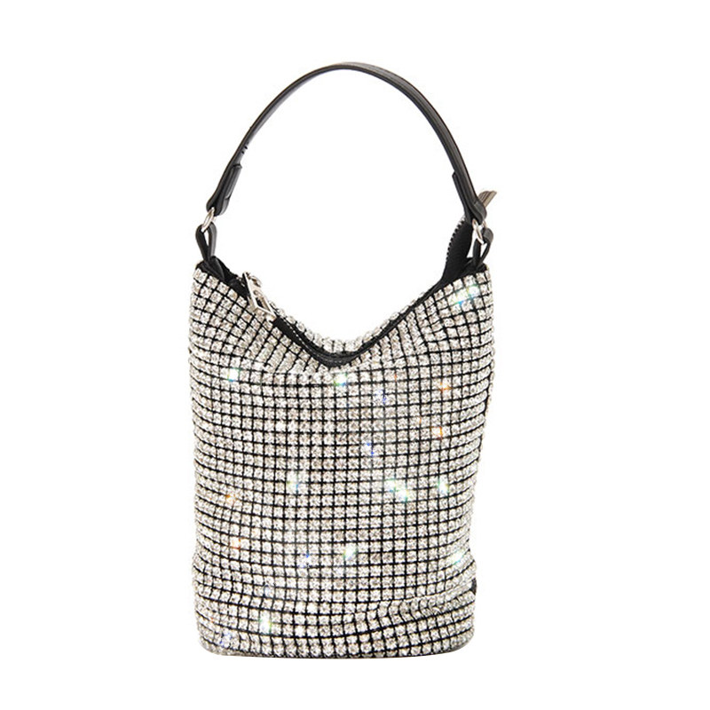 花田村大王水钻包2020新款女水桶包 花田村女士包袋