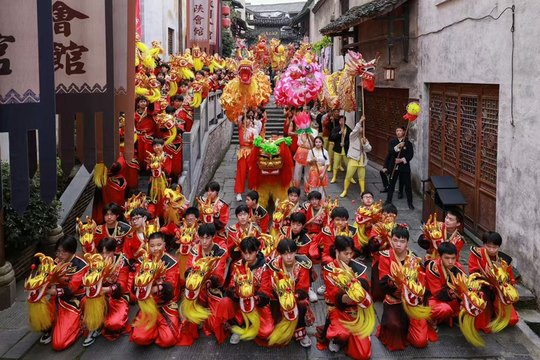 儿童舞龙舞狮手持龙头道具小学生龙头龙尾道具幼儿园舞龙春节舞龙