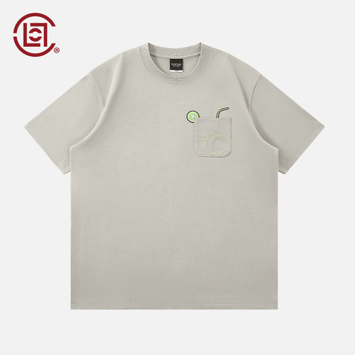【CLOTTEE by CLOT】口袋青柠苏打短袖T恤凉感防晒速干 - 图3