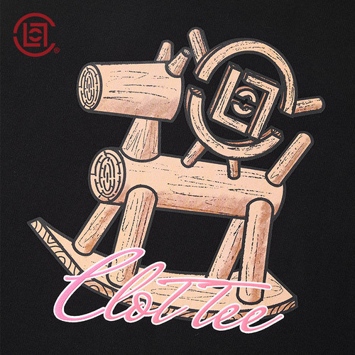 【CLOTTEE by CLOT】马上有钱印花长袖T恤微磨毛亲肤榫卯系列 - 图3