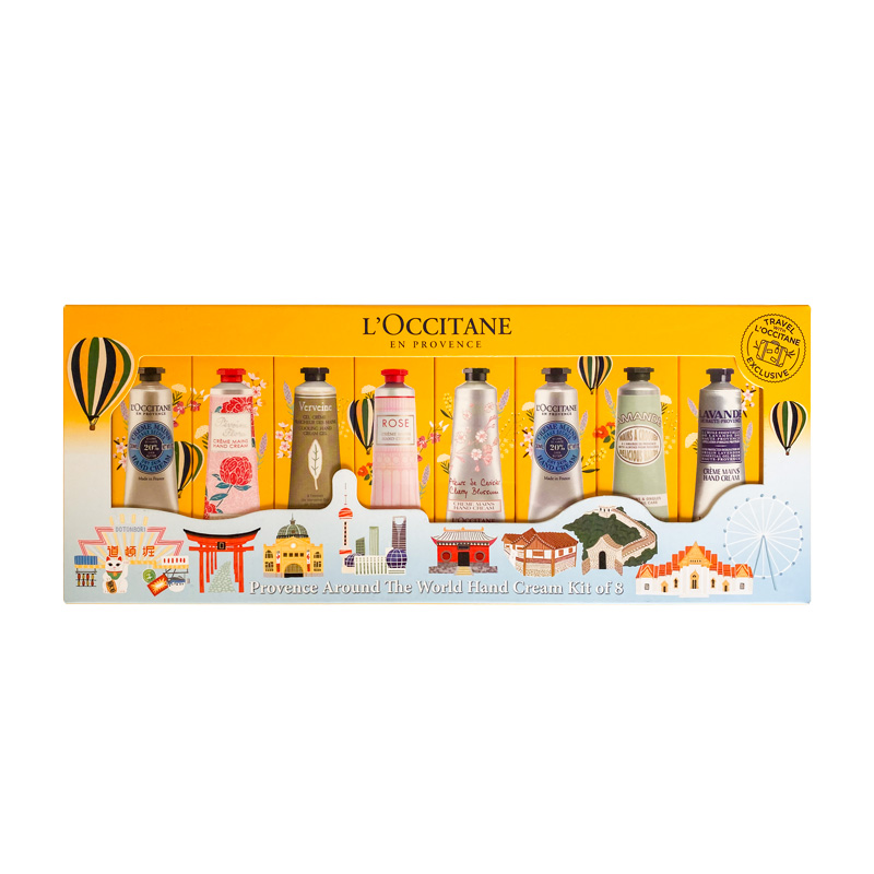 欧舒丹护手霜礼盒乳木果马鞭草玫瑰橙花樱花薰衣草10/30/75/150ml - 图3