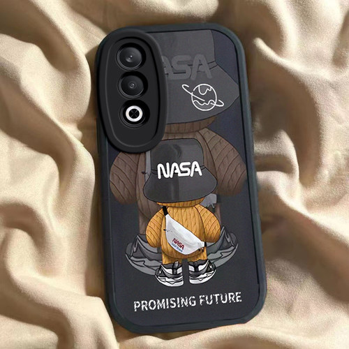 适用oppok12手机壳k12x新款oppok10pro/k11背影潮熊K10活力版oppk9x软硅胶套k5全包防摔opopk3/k7k9s卡通k1女 - 图0